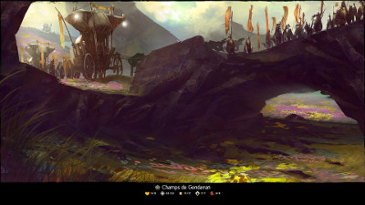artwork Guild Wars 2, champs de gendarran