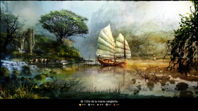 artwork Guild Wars 2, c�te de la mar�e sanglante