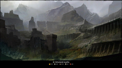 artwork Guild Wars 2, hintherlands harathis