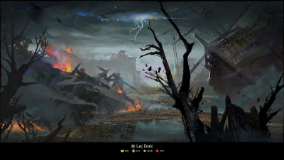 artwork Guild Wars 2, lac Doric