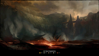 artwork Guild Wars 2, mont Maelstr�m