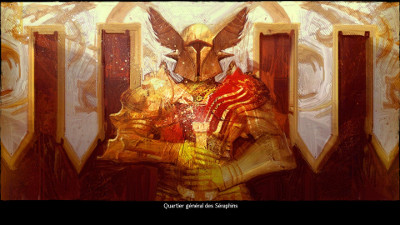 artwork Guild Wars 2, quartier g�n�ral des s�raphins