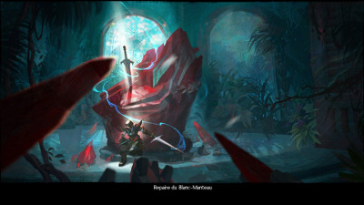 artwork Guild Wars 2, repaire du blanc-manteau