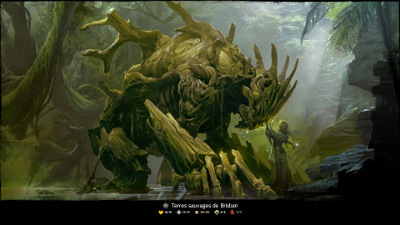 artwork Guild Wars 2, terres sauvages de brisban