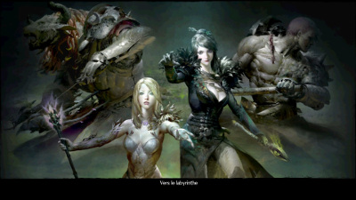 artwork Guild Wars 2, vers-le-labyrinthe