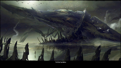 artwork Guild Wars 2, vol de lumi�re