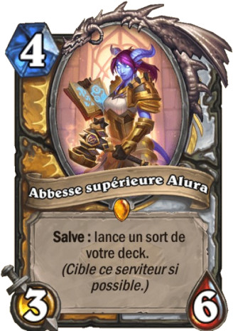 hearthstone, carte Abesse sup�rieure Alura