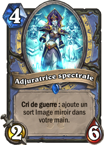 hearthstone, carte Adjuratrice spectrale