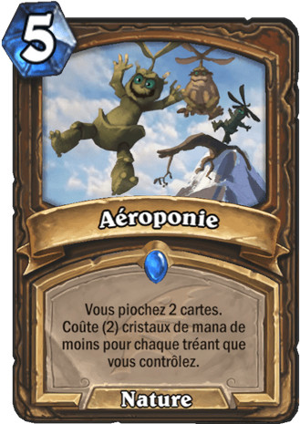 hearthstone, carte - A�roponie