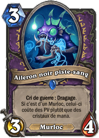 hearthstone, carte Aileron noir piste-sang