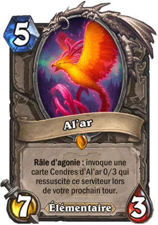 hearthstone, carte - Al'ar