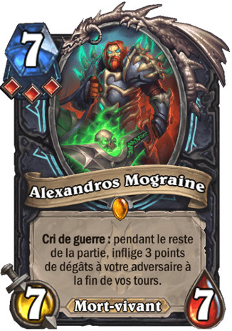hearthstone, carte Alexandros Mograine