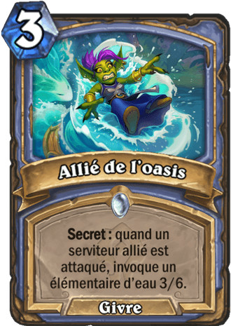 hearthstone, carte - Alli� de l'oasis