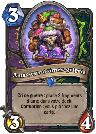 hearthstone, carte Amasseur d'�mes-grigris