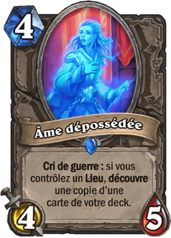 hearthstone, carte Ame d�poss�d�e