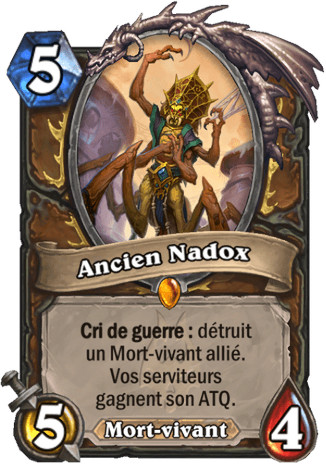hearthstone, carte Ancien Nadox