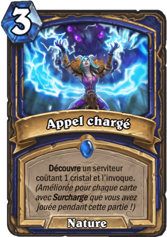 hearthstone, carte - Appel charg�