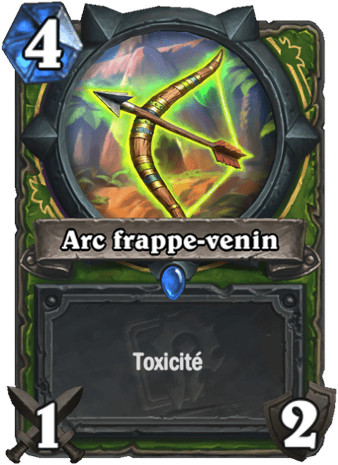 hearthstone, carte - Arc frappe-venin
