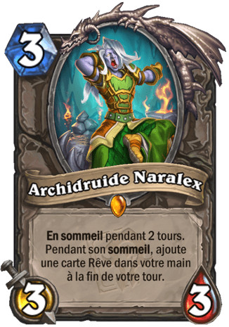 hearthstone, carte - Archidruide Naralex