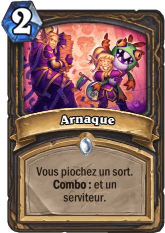 hearthstone, carte Arnaque