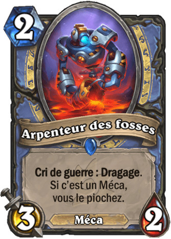 hearthstone, carte Arpenteur des fosses