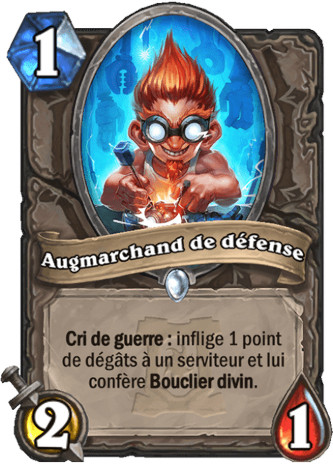 hearthstone, carte - Augmarchand de d�fense