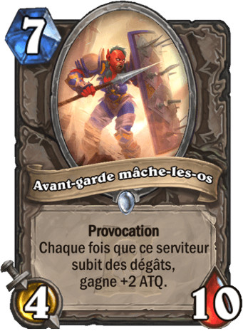 hearthstone, carte - Avant-garde m�che-les-os