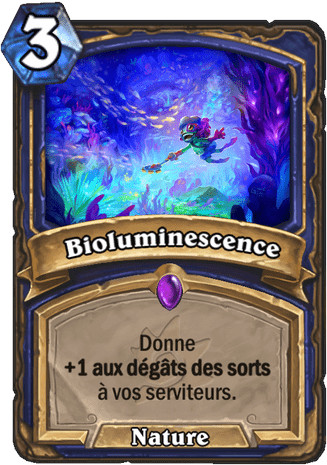 hearthstone, carte Bioluminescence