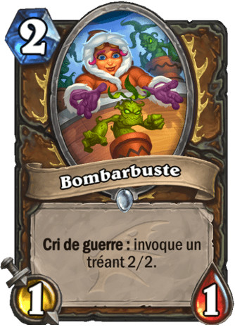 hearthstone, carte - Bombarbuste