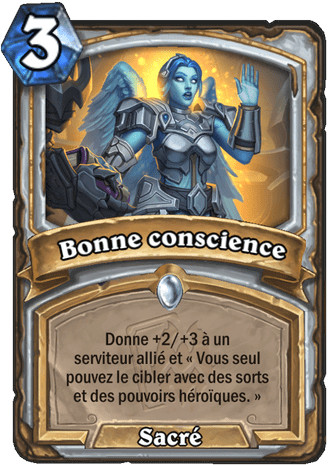 hearthstone, carte Bonne conscience
