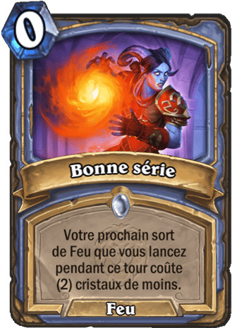 hearthstone, carte - Bonne s�rie