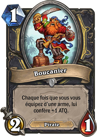 hearthstone, carte Boucanier
