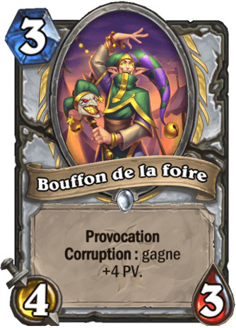 hearthstone, carte Bouffon de la foire