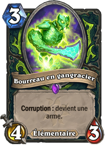 hearthstone, carte Bourreau en gangracier