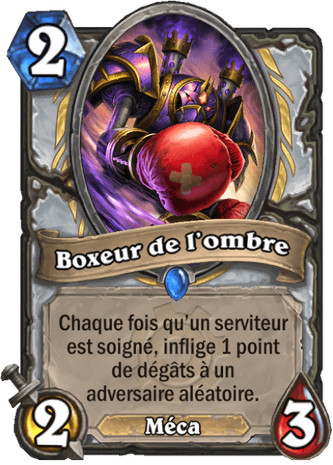 hearthstone, carte Boxeur de l'ombre
