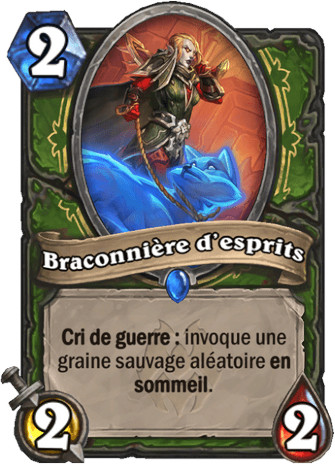 hearthstone, carte Braconni�re d'esprits