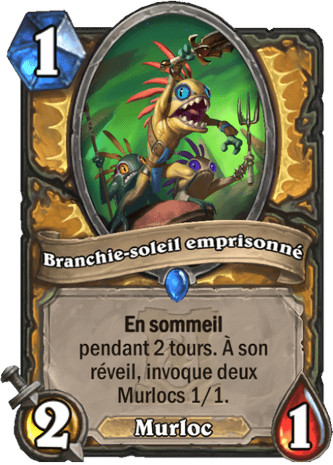 hearthstone, carte - Branchie-soleil emprisonn�