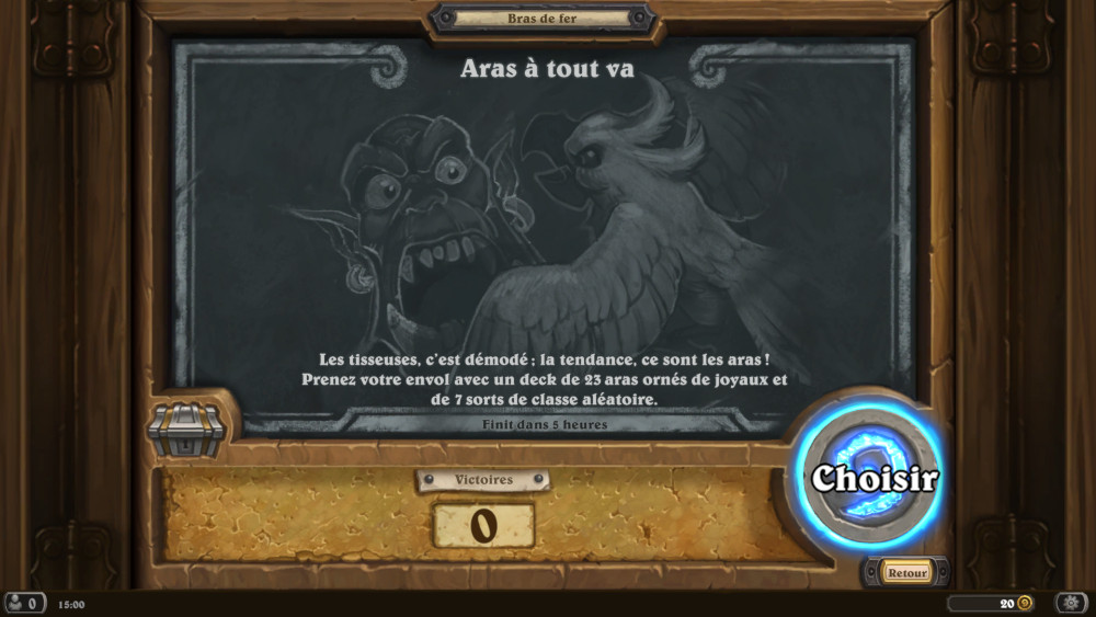 Bras de fer Hearthstone, Aras � tout va