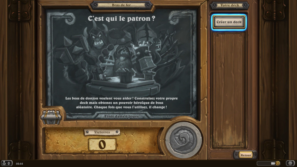 Bras de fer Hearthstone, c'est qui le patron ?