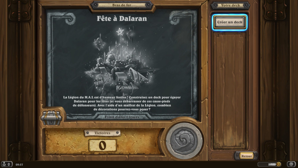 Bras de fer Hearthstone, f�te � Dalaran