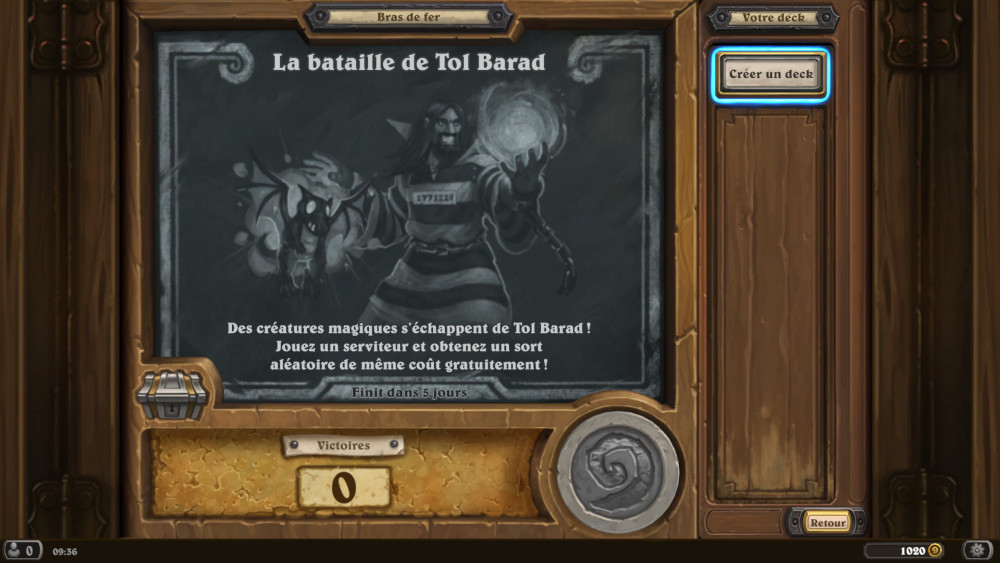 Bras de fer Hearthstone, la bataille de Tol Barad
