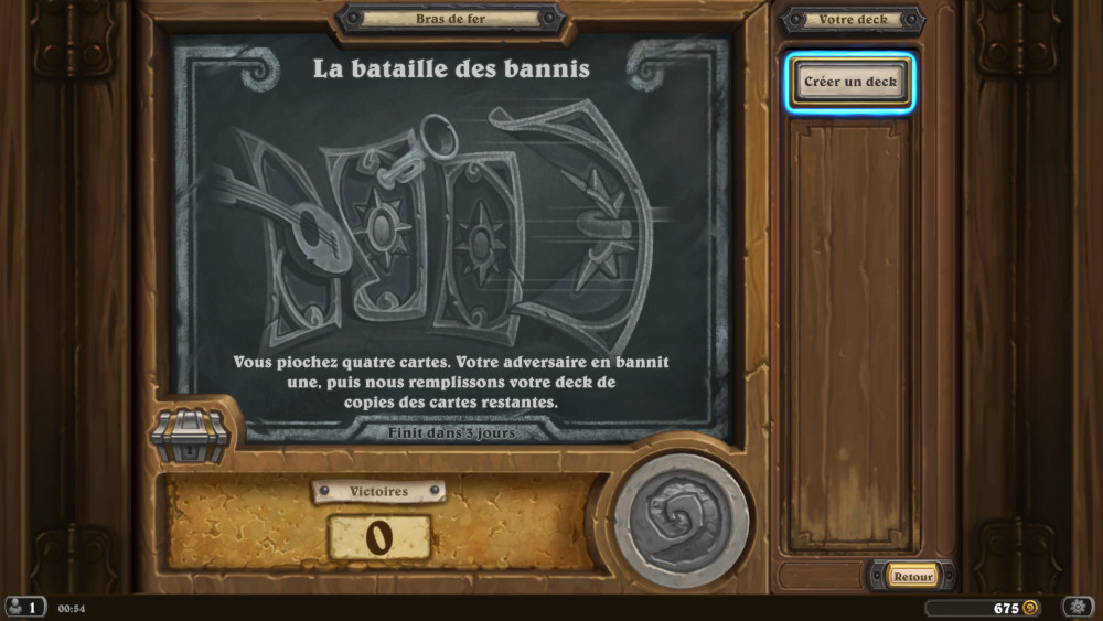 Bras de fer Hearthstone, la bataille des bannis