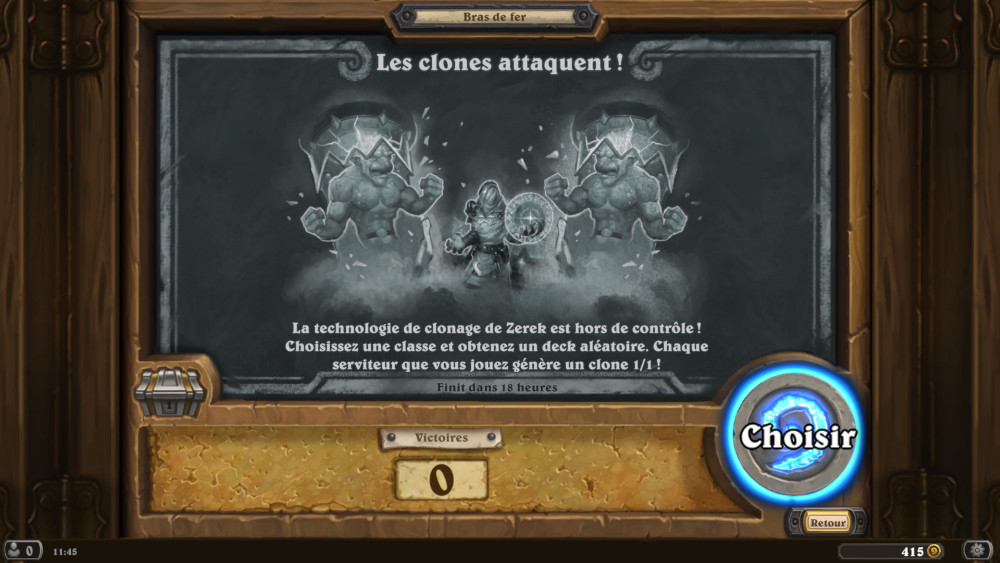 Bras de fer Hearthstone, les clones attaquent !