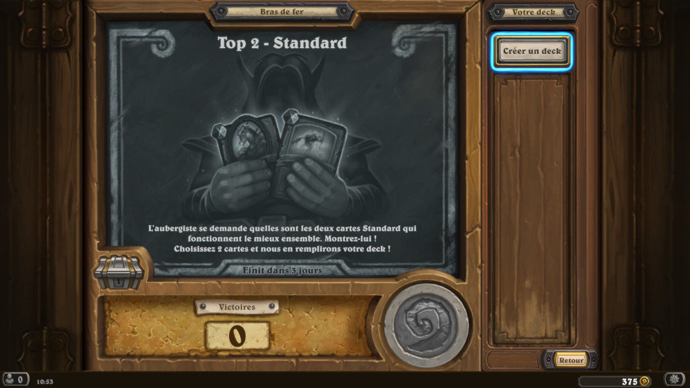Bras de fer Hearthstone, top2