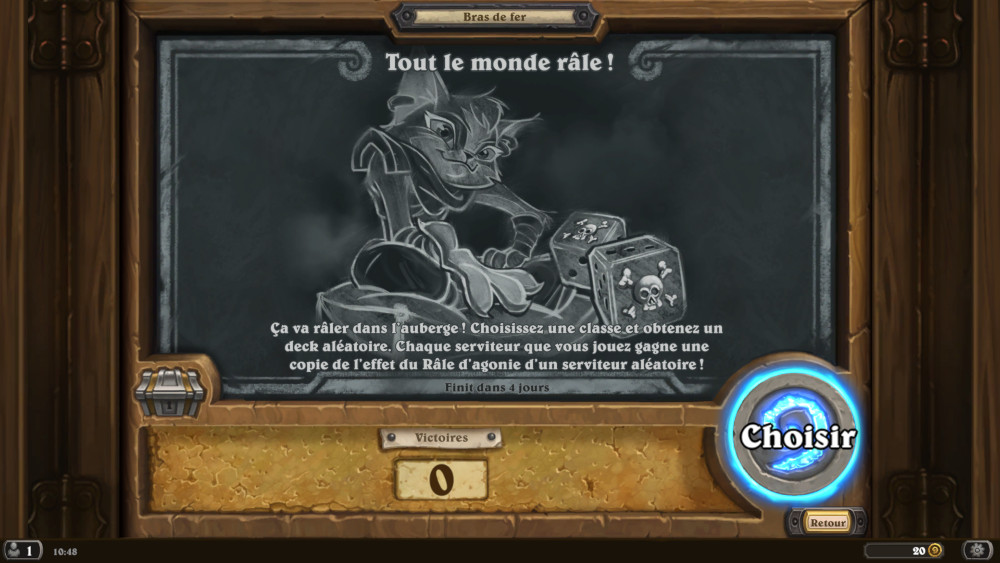 Bras de fer Hearthstone, tout le monde r�le !