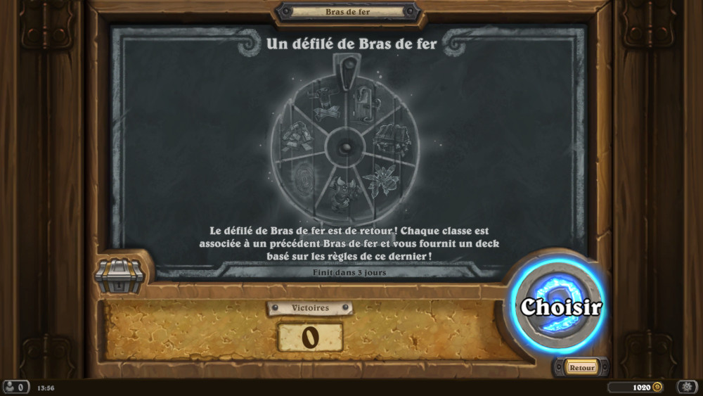 Bras de fer Hearthstone, un d�fil� de Bras de fer