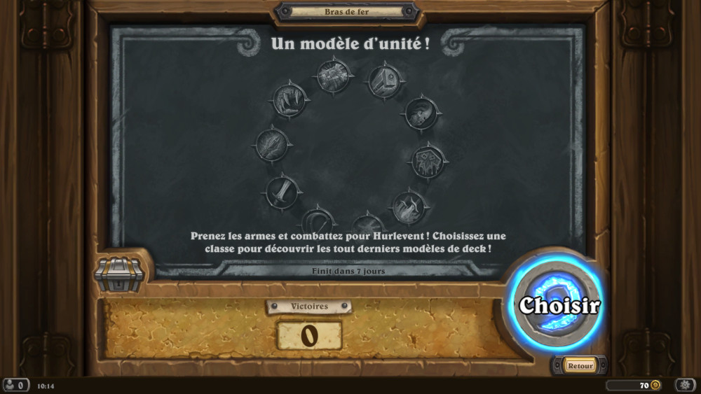 Bras de fer Hearthstone, un mod�le d'unit� !