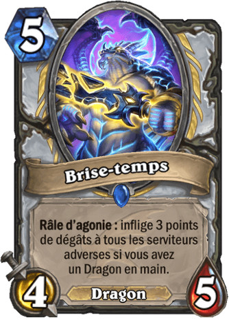 hearthstone, carte - Brise-temps