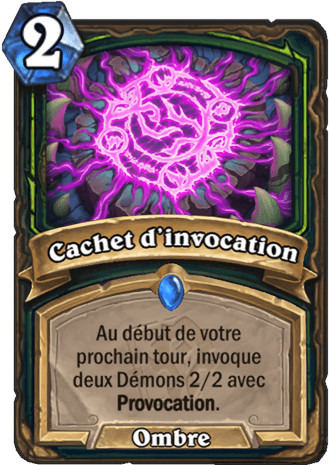 hearthstone, carte - Cachet d'invocation