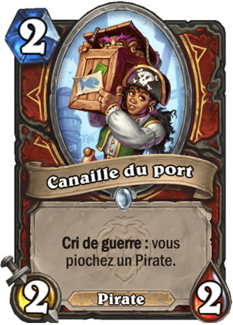 hearthstone, carte - Canaille du port